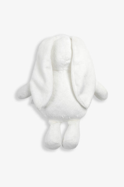 Sleepsuit and Bunny Gift Set, white woodland print