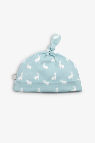 Welcome Little Baby Gift Set, sky blue hare print