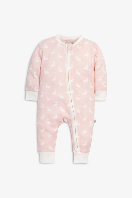Welcome Little Baby Gift Set, rose pink woodland print