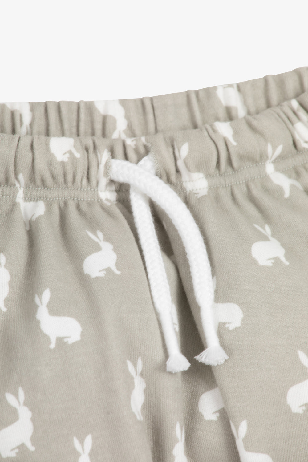 Top and Pants Set, fawn hare print
