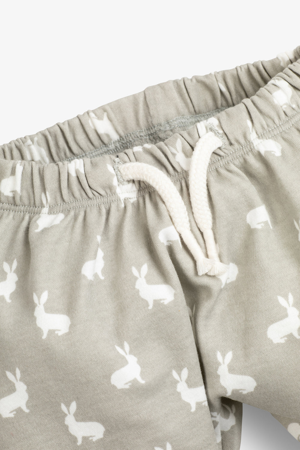 Top and Pants Set, fawn hare print