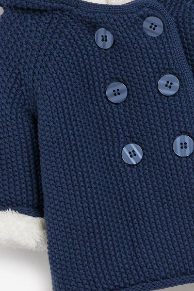 Navy Pixie Pram Coat
