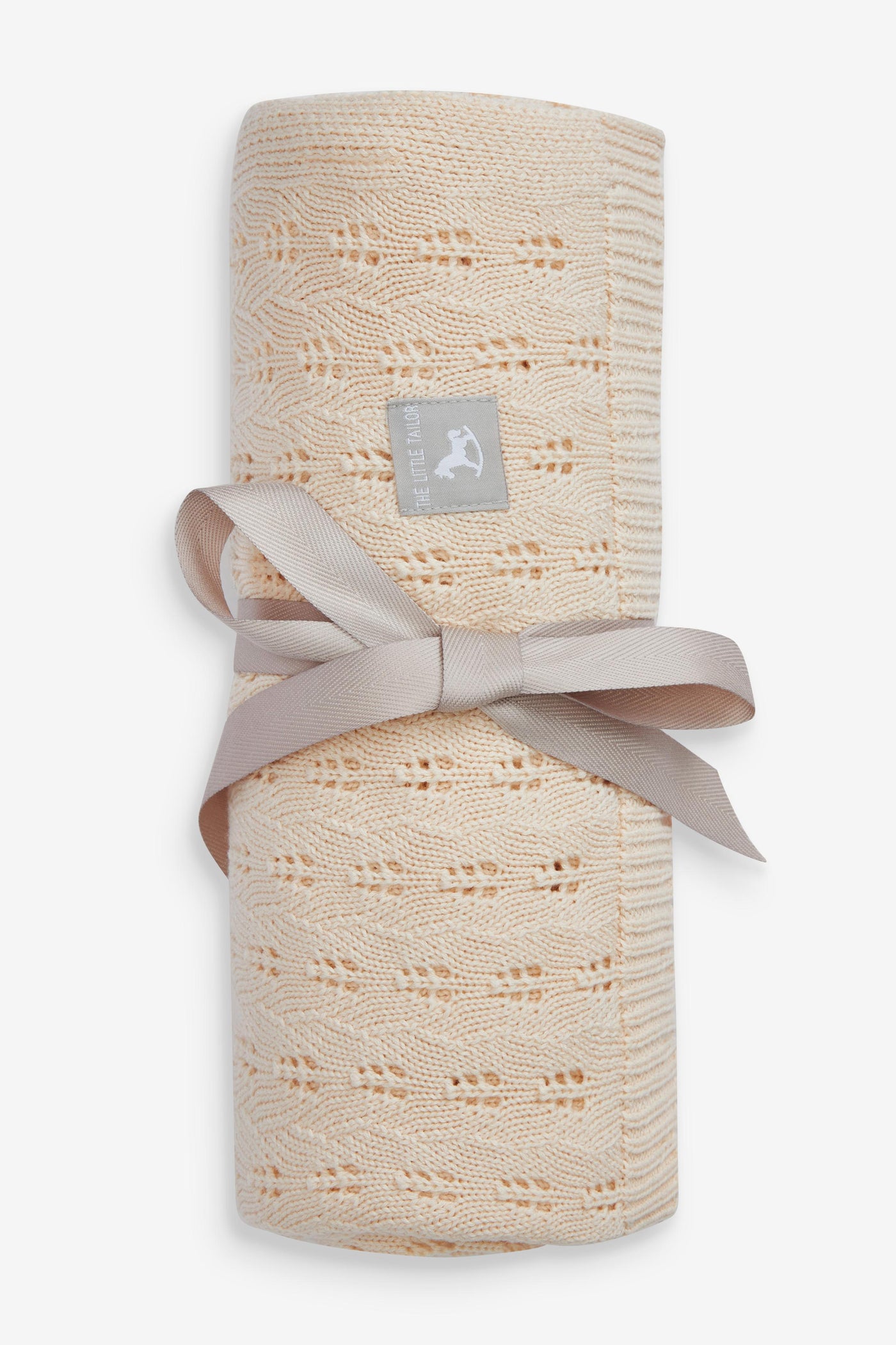 Pointelle Blanket, pink